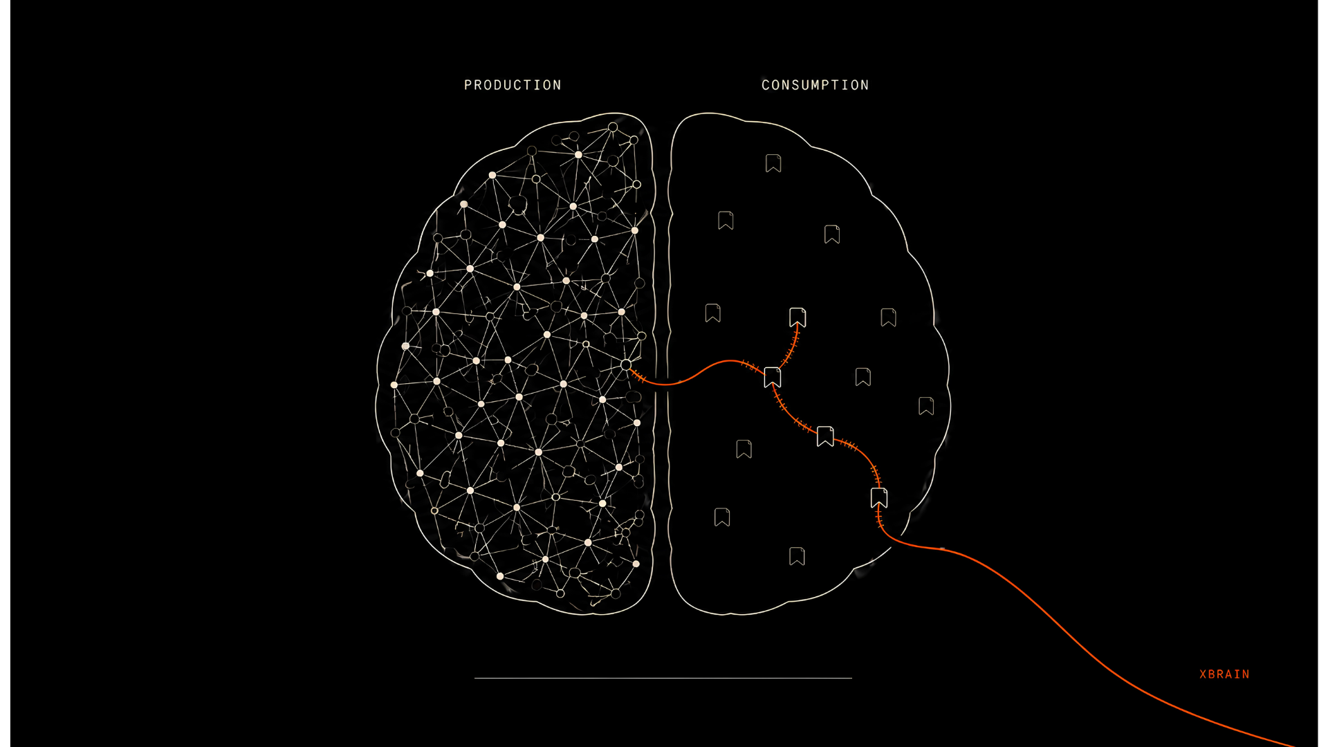 Your Second Brain Only Remembers Half of You · illustration